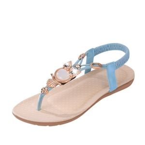 Bohemian Gem Owl Sandals